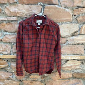 Filson plaid button down shirt small